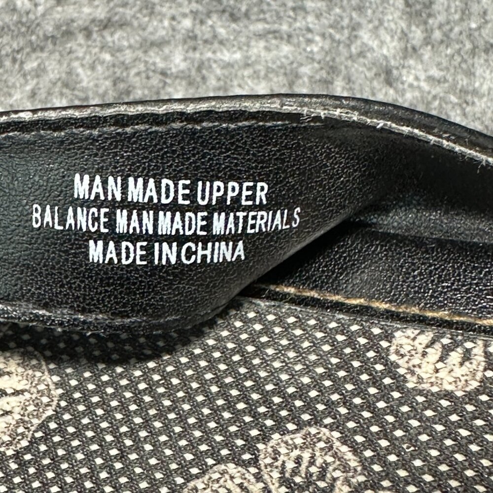 boc Black Floral Thong Sandals - Picture 7 of 12